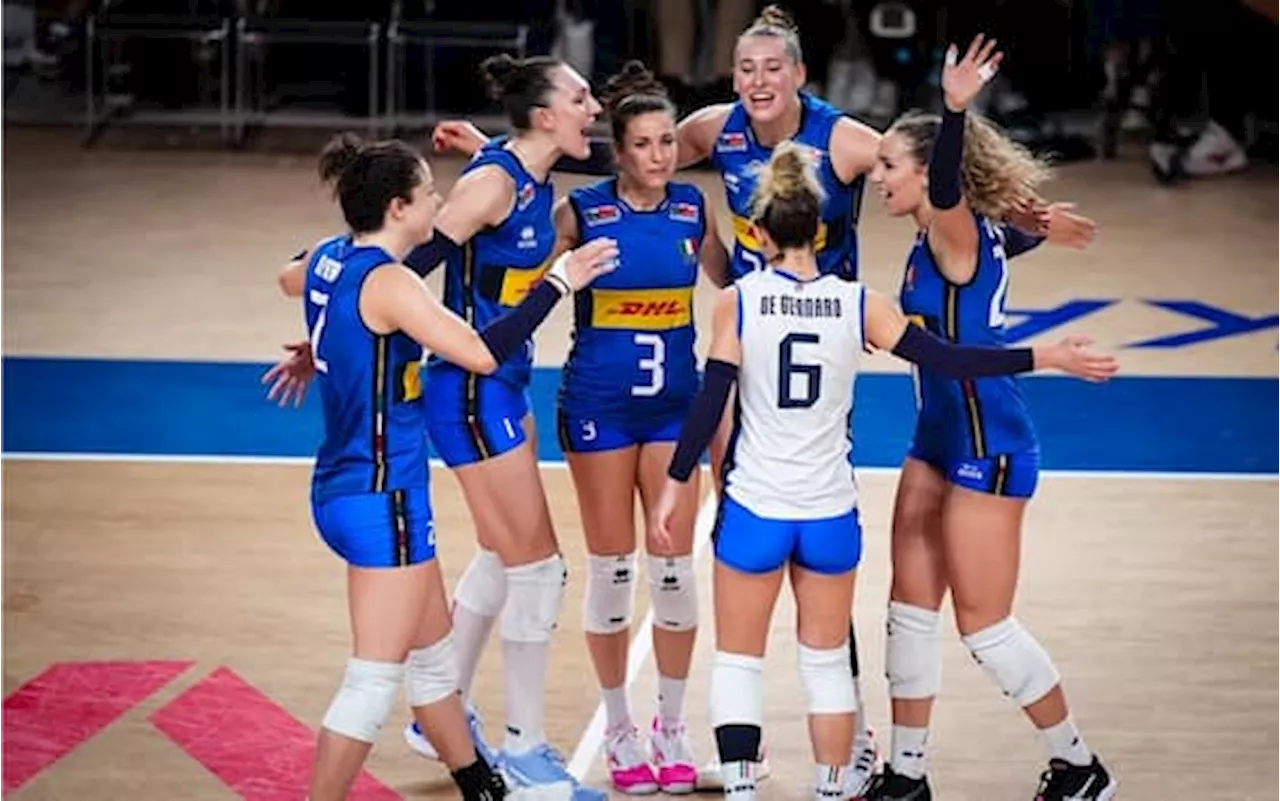 VNL femminile, Italia-Serbia 3-1: chiusa con quattro successi la week 3, adesso le Finals