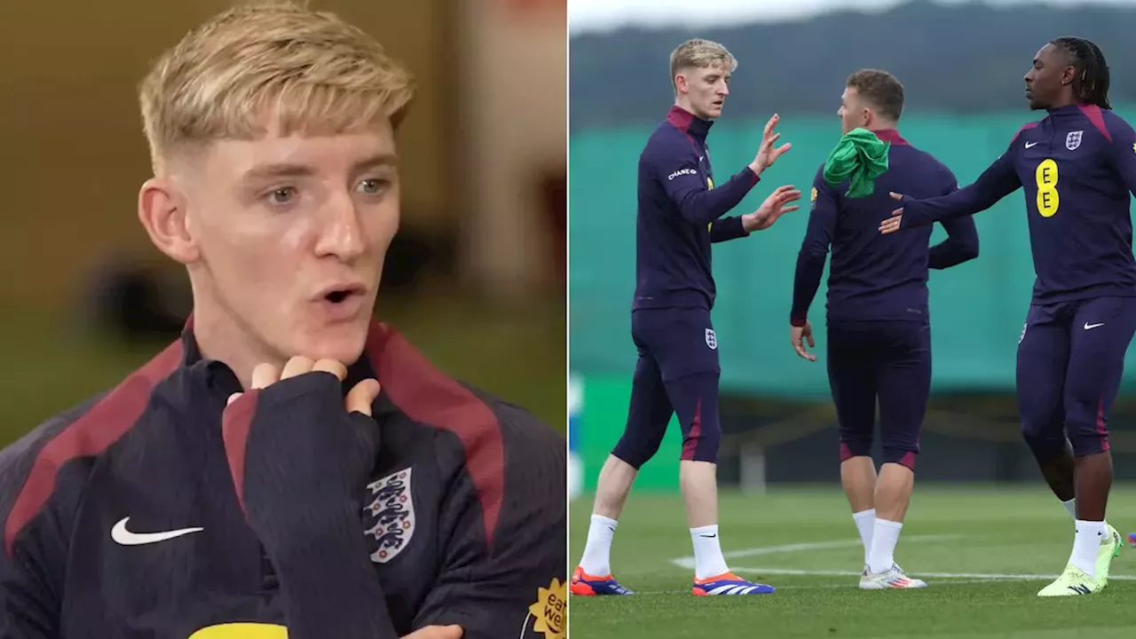 Anthony Gordon names the England player who is 'different to the rest of us'