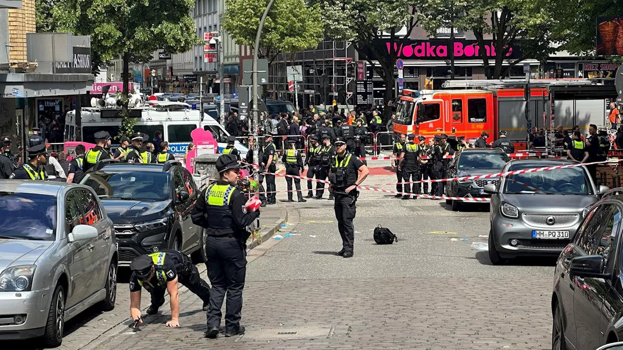 Vorfall in Hamburg: Bilder des Polizeieinsatzes