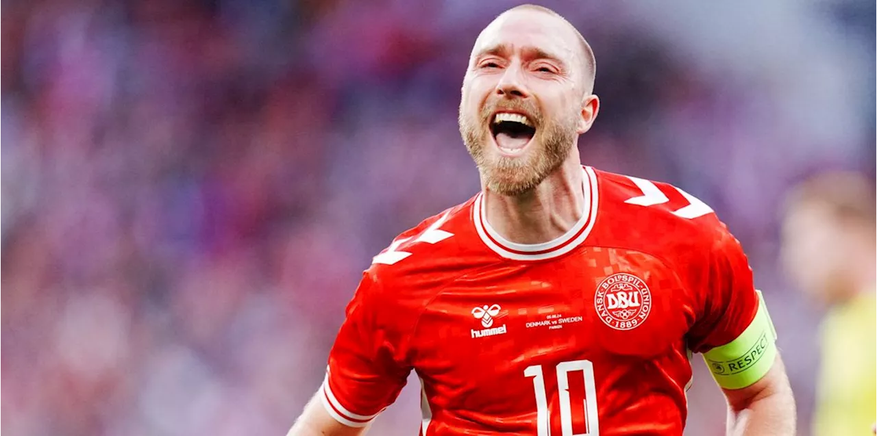 EM 2024: Christian Eriksen, Captain von Dänemark, ist zurück