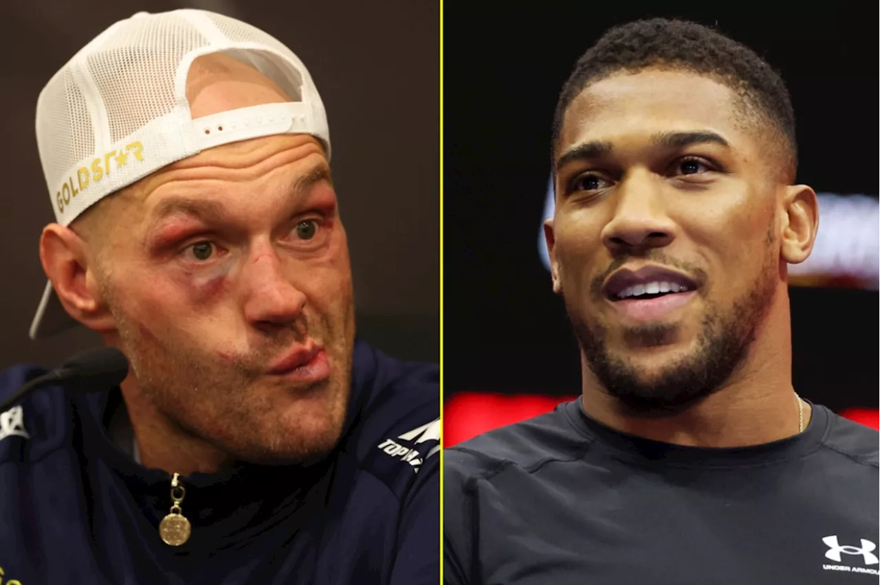 Anthony Joshua: Tyson Fury drops below Anthony Joshua as WBC release ...