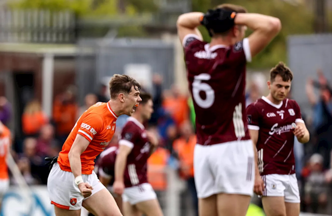 Galway let five-point lead slip as Armagh advance directly to quarter-final