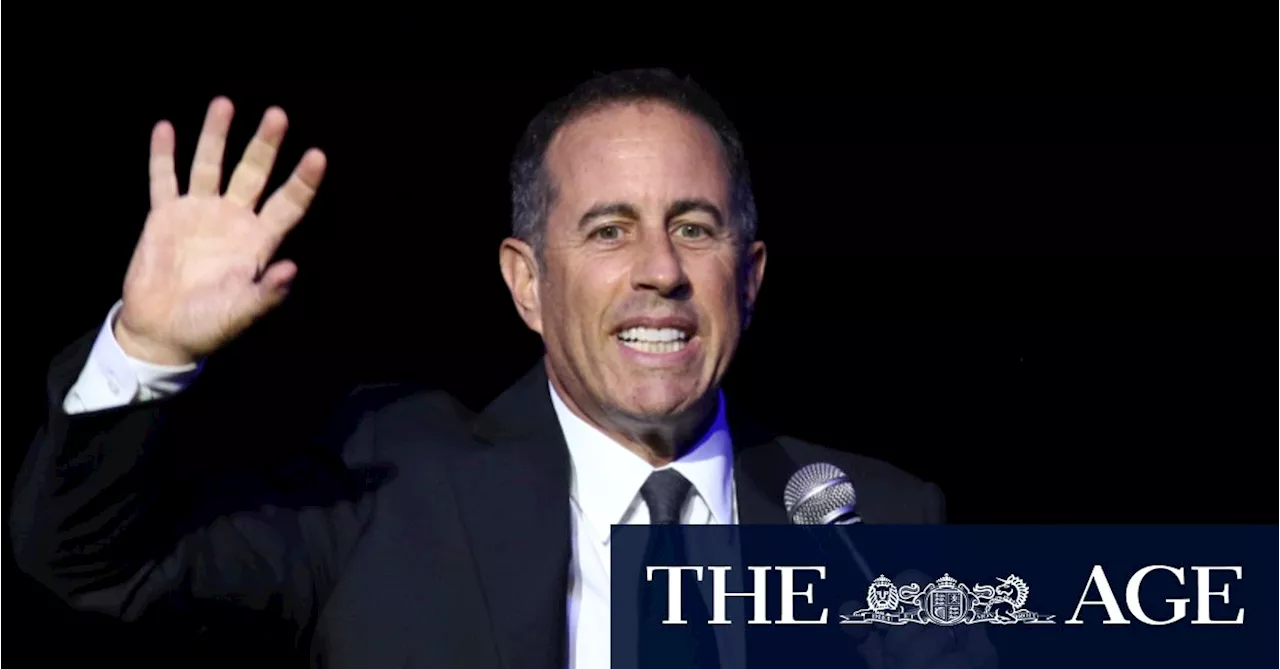 Jerry Seinfeld savages pro-Palestinian protester at Australian show