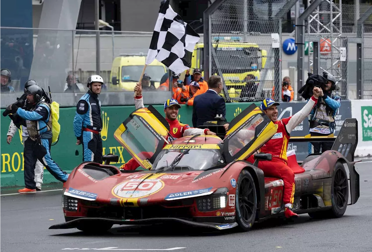 Ferrari takes second straight win in dramatic 24 Hours of Le Mans