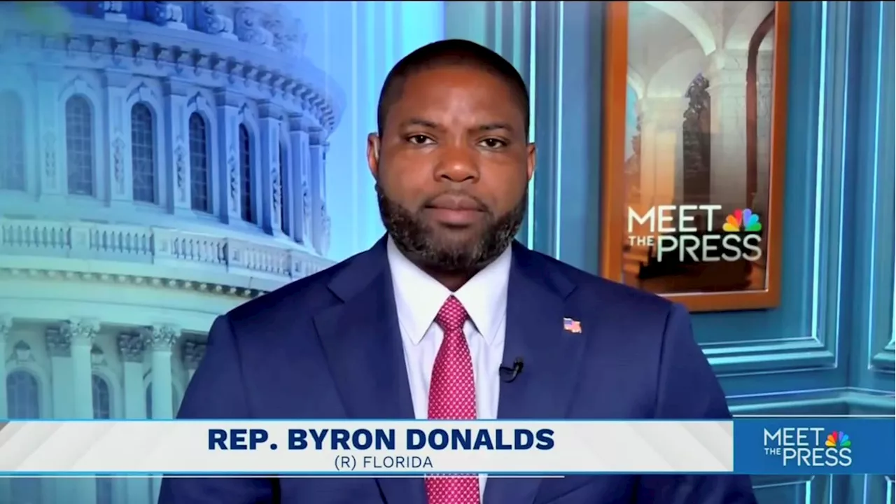 Trump VP Contender Byron Donalds Thinks He’d Actually Be Pretty Good as President