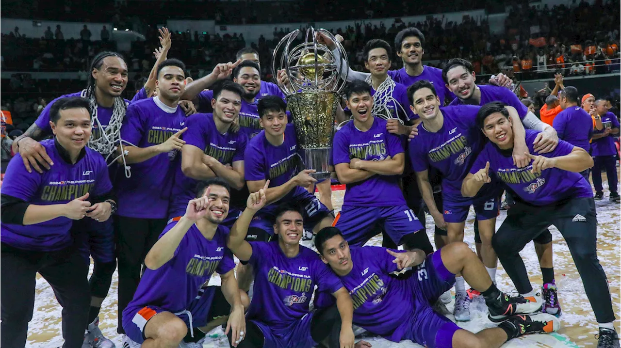 Meralco captures 1st PBA title, nips SMB