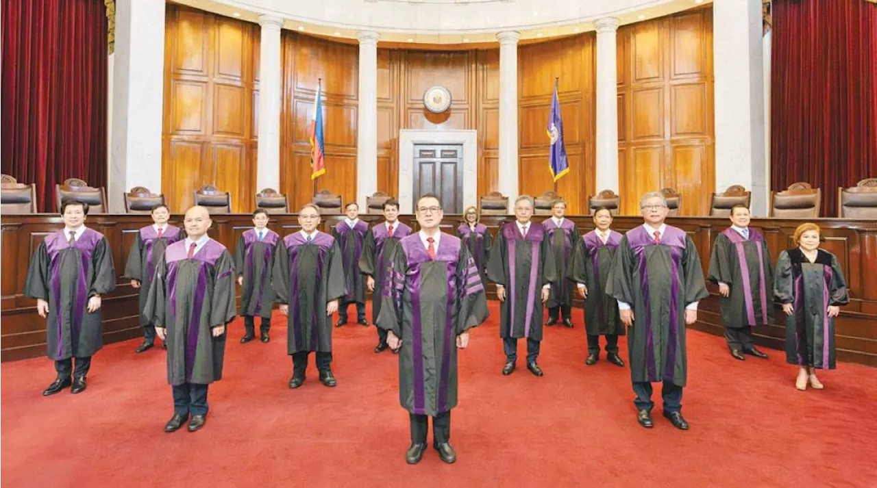 The members of the Supreme Court of the Philippines