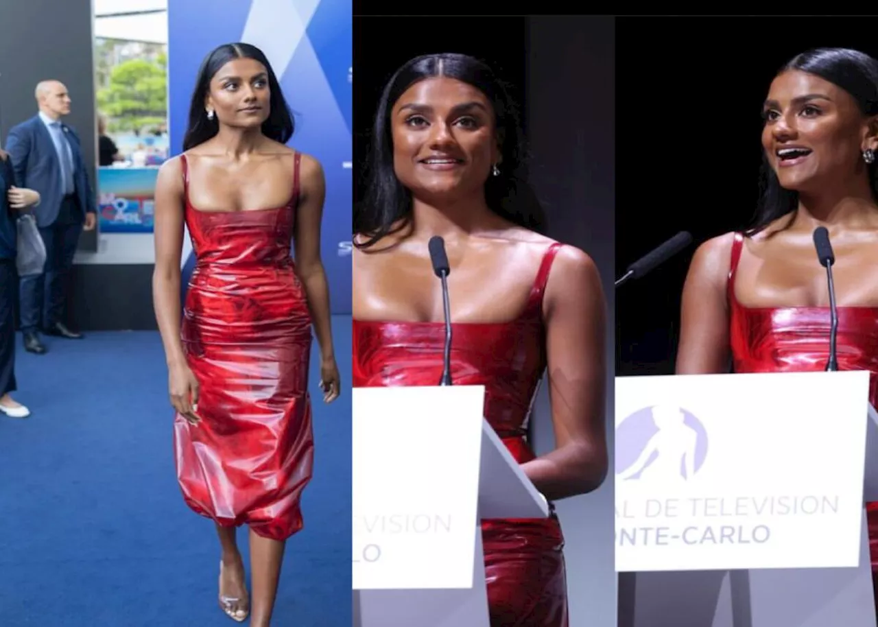 Simone Ashley triumphs at Monte-Carlo Television Festival