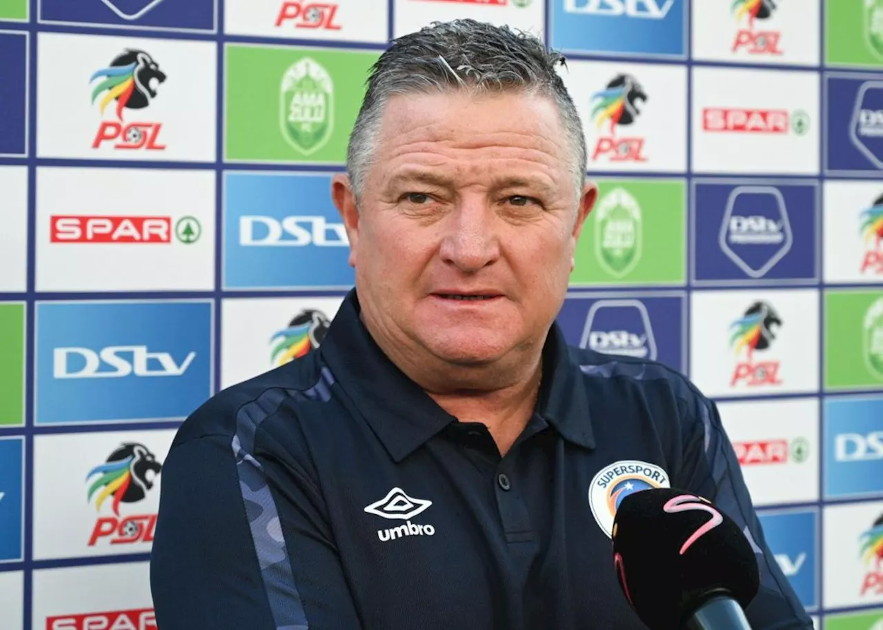 SuperSport United and Gavin Hunt make decision