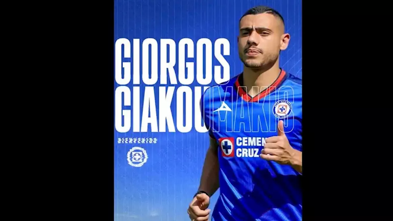 Giorgos Giakoumakis es refuerzo oficial de Cruz Azul para Apertura 2024