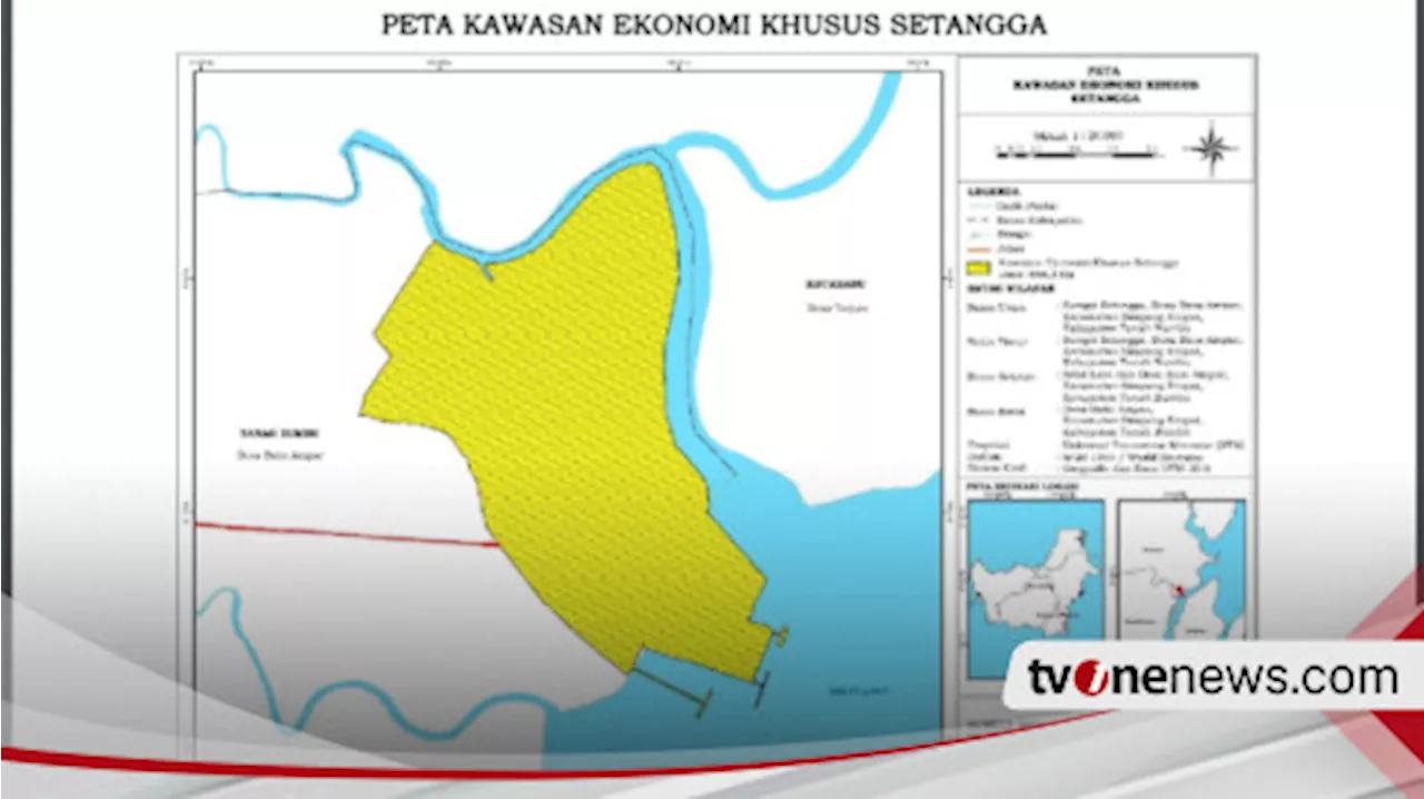 Presiden Joko Widodo Tetapkan KEK Setangga di Tanah Bumbu Kalimantan Selatan, Luasnya Mencapai 668,3 Hektare