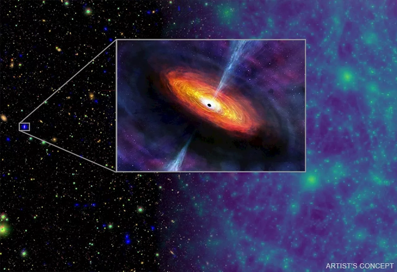 New Simulation Explains how Supermassive Black Holes Grew so Quickly