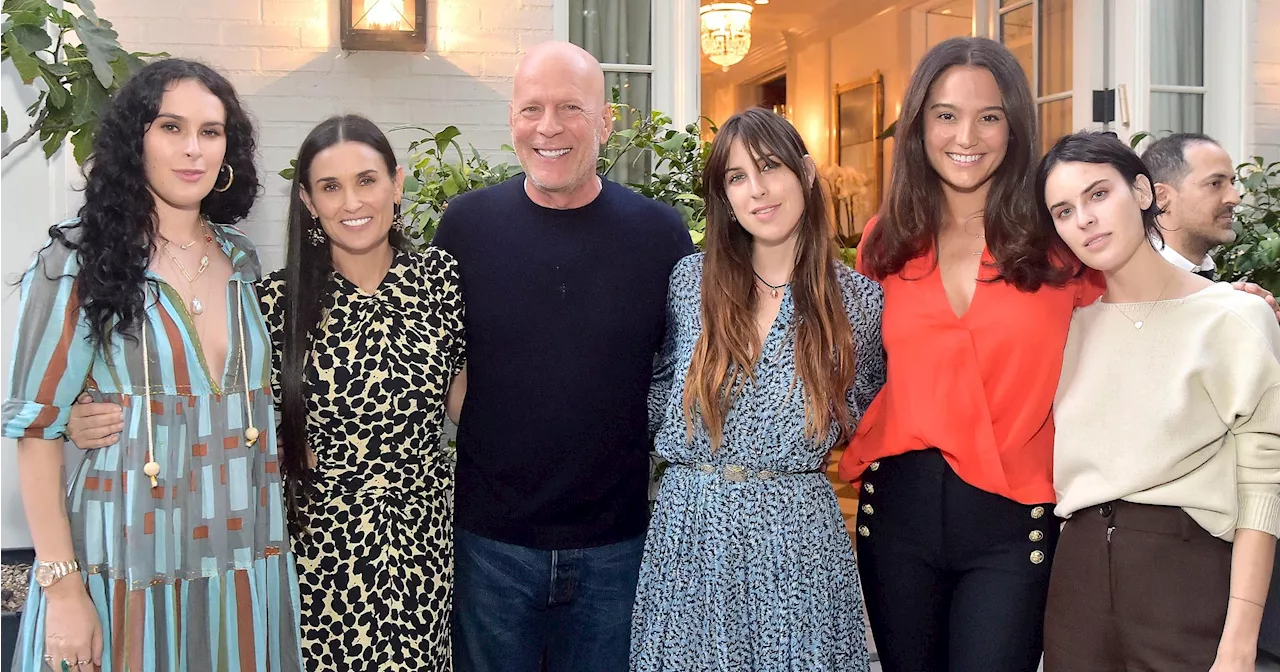 Demi Moore, Emma Heming Willis Wish Bruce Willis Happy Father's Day