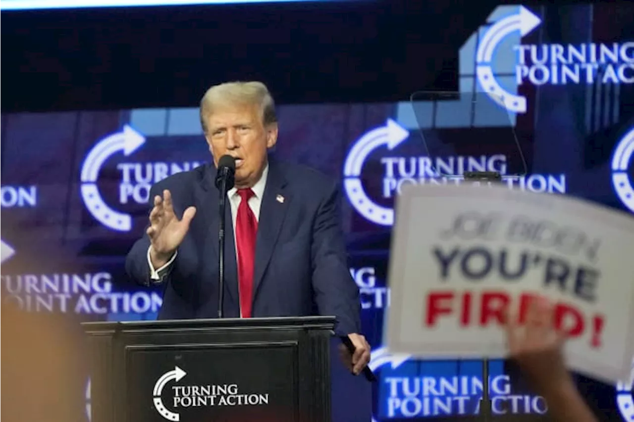 Trump challenges Biden to a cognitive test but confuses the name of the doctor who tested him