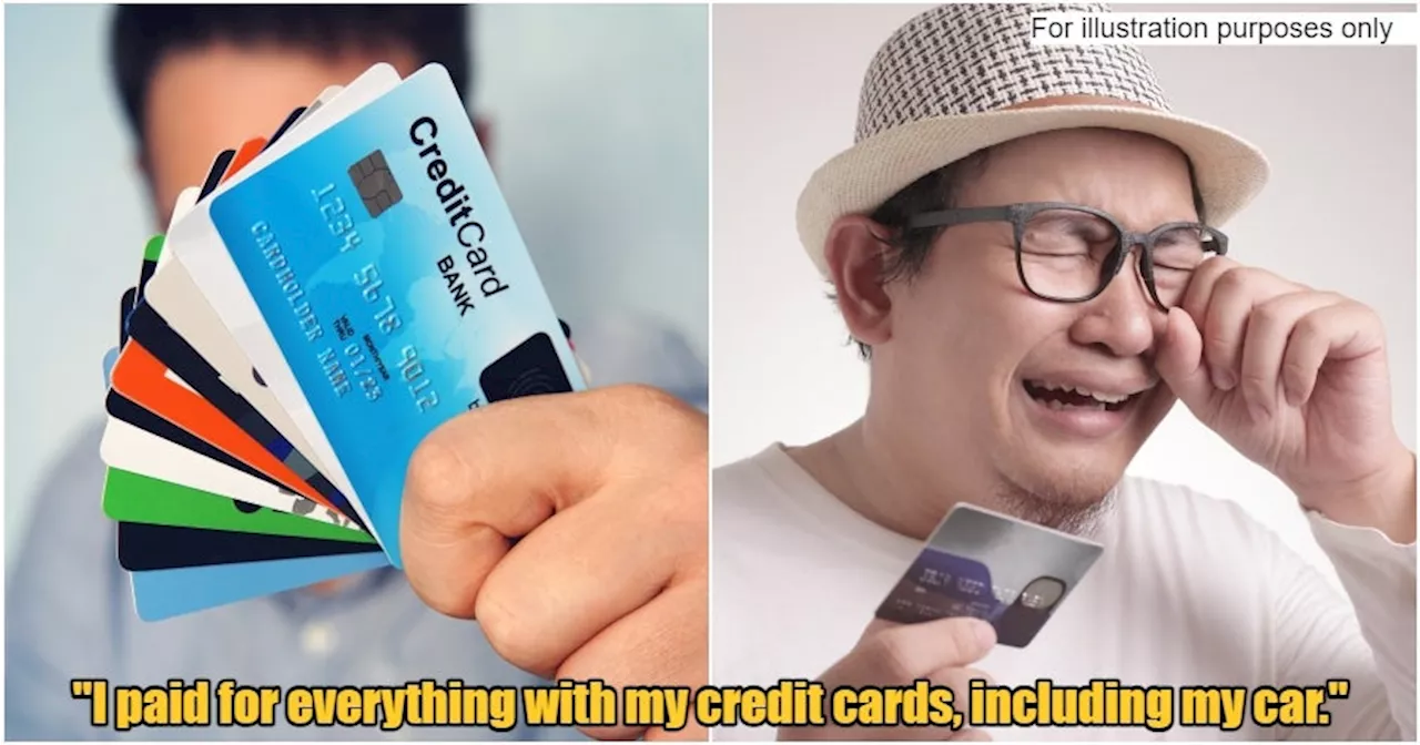 30yo M’sian With RM4K Salary Gets Stuck in RM90K of Debt After Using 6 Credit Cards