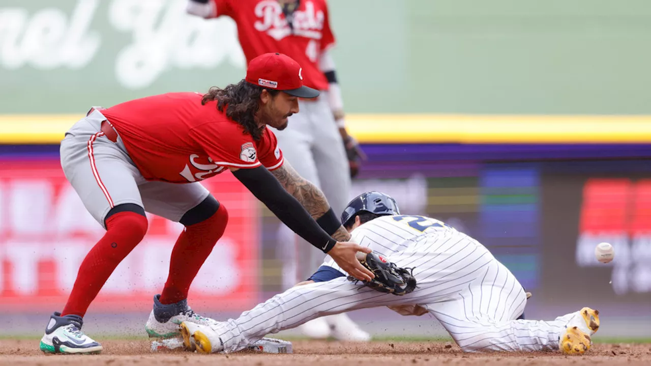 Reds miss chance to level record at .500 with 3-1 loss to Brewers