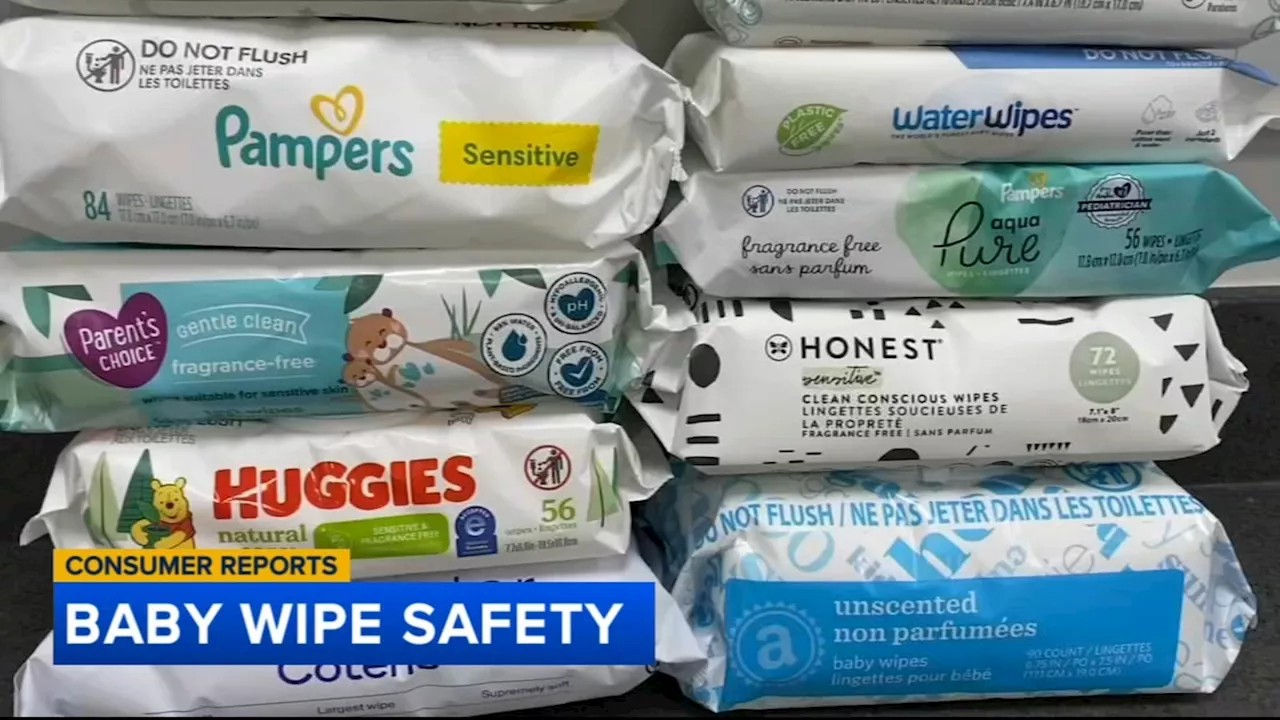 Investigating ingredients found in popular brands of baby wipes and which are best for the planet