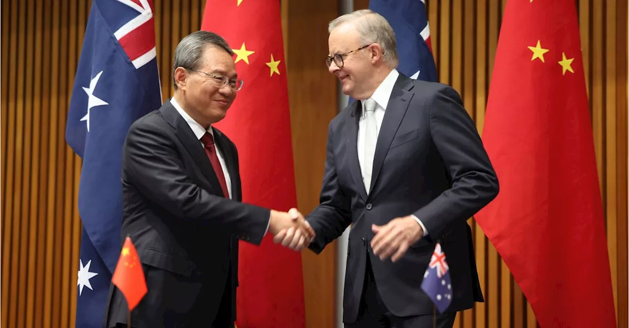 Anthony Albanese lauds 'renewed and revitalised' relationship with China after meeting with Premier Li Qiang