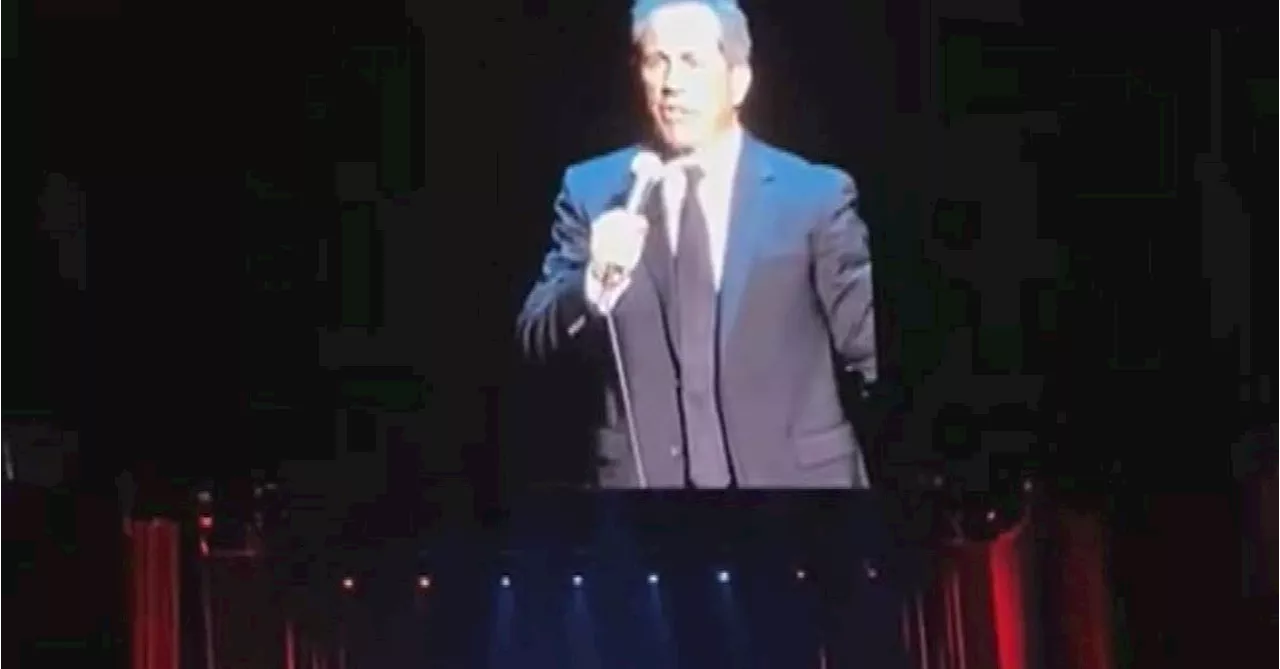 'It's a comedy show, you moron': Jerry Seinfeld ridicules pro-Palestine heckler in Sydney