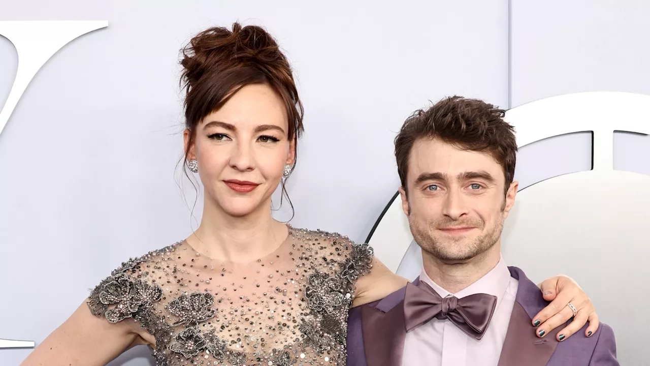 Daniel Radcliffe thanks partner and child after 'Merrily We Roll Along' Tony win