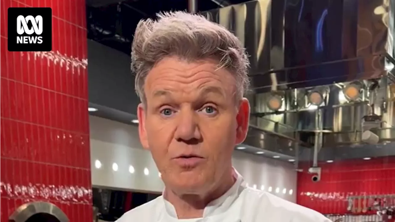 MasterChef star Gordon Ramsay escapes major injury after cycling crash in United States