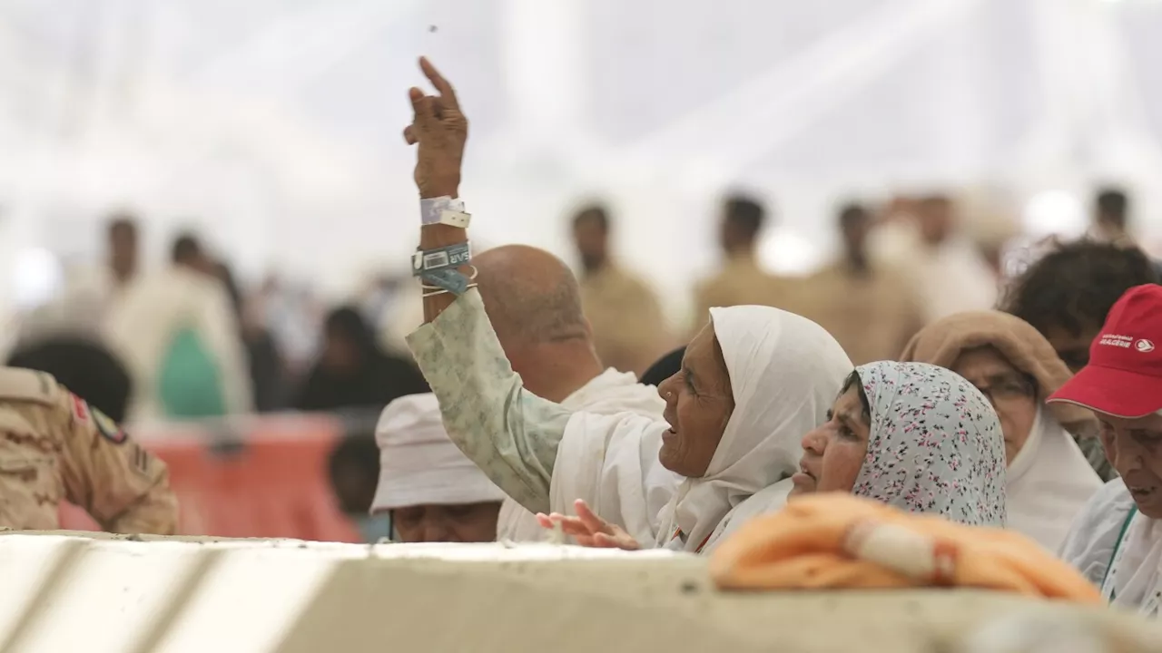 Muslim pilgrims resume symbolic stoning of the devil as they wrap up Hajj pilgrimage in deadly heat