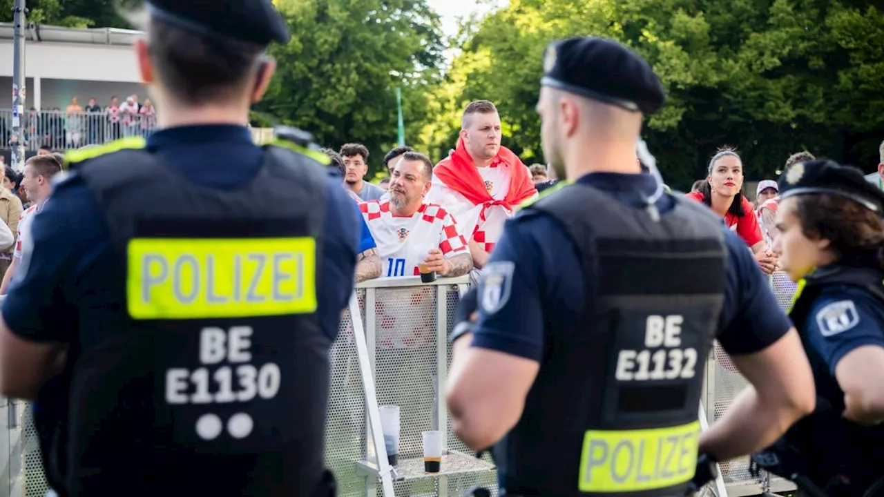 Fußball-EM: Überstunden und Urlaubssperre für Polizei