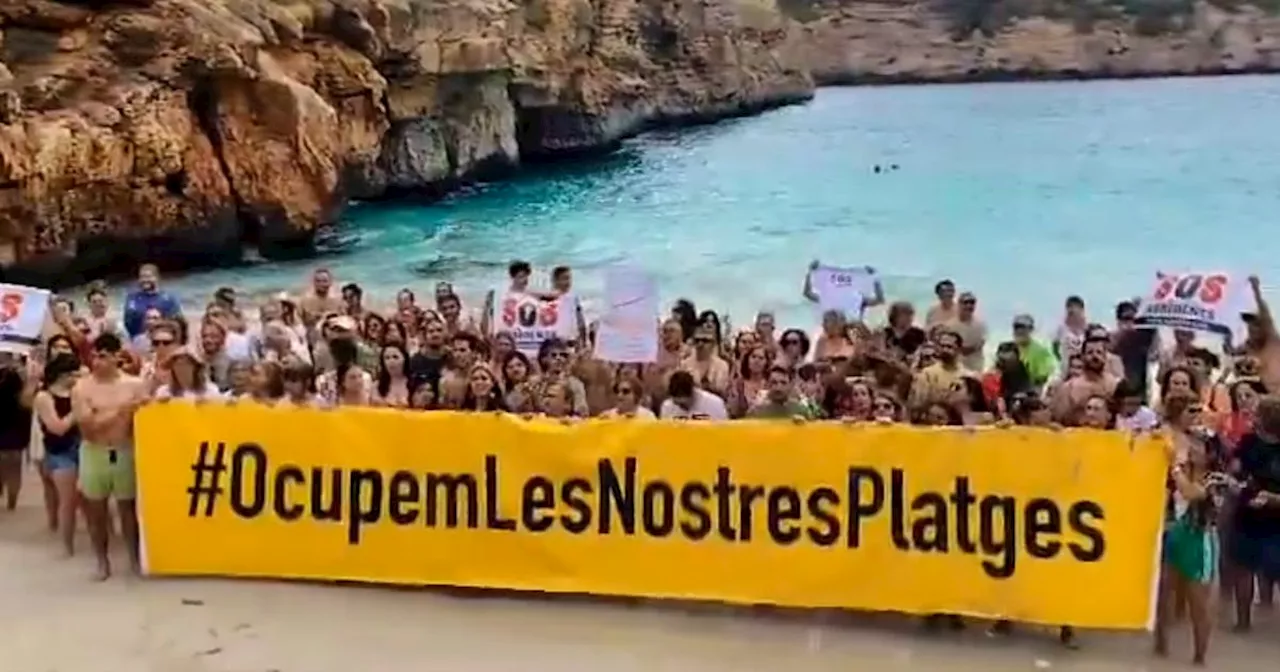 Einheimische besetzen beliebten Instagram-Strand auf Mallorca