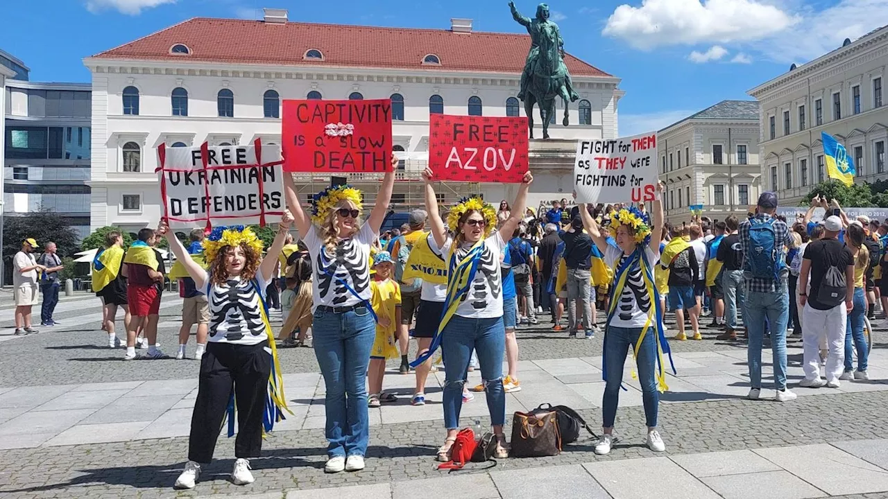 Emotionaler EM-Auftakt für die Ukraine in München