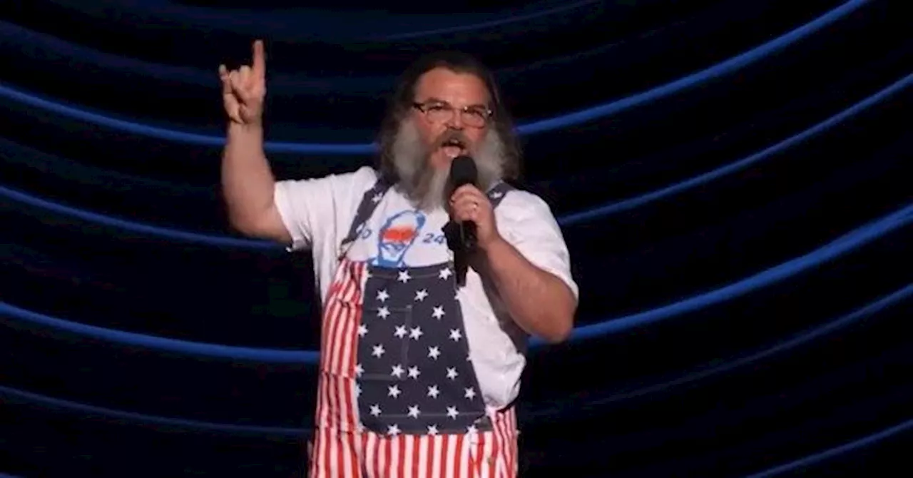 – Jack Black Dons ‘Dark Brandon’ Shirt for Biden L.A. Fundraiser: ‘My President Needs Me’