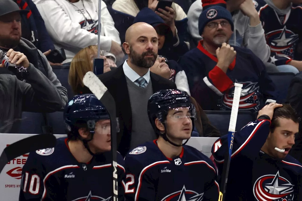 Columbus Blue Jackets fire coach Pascal Vincent after one terrible, injury plagued season