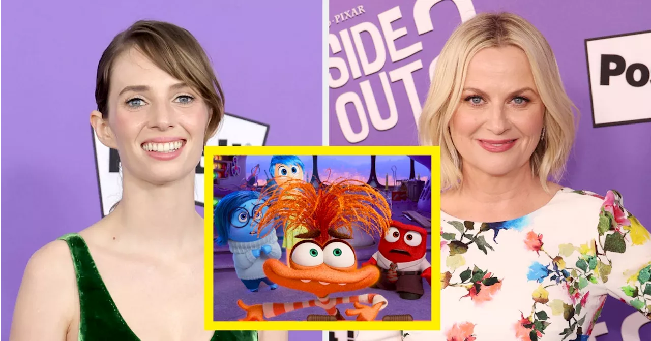 Maya Hawke, Amy Poehler On Inside Out 2 Anxiety Scene