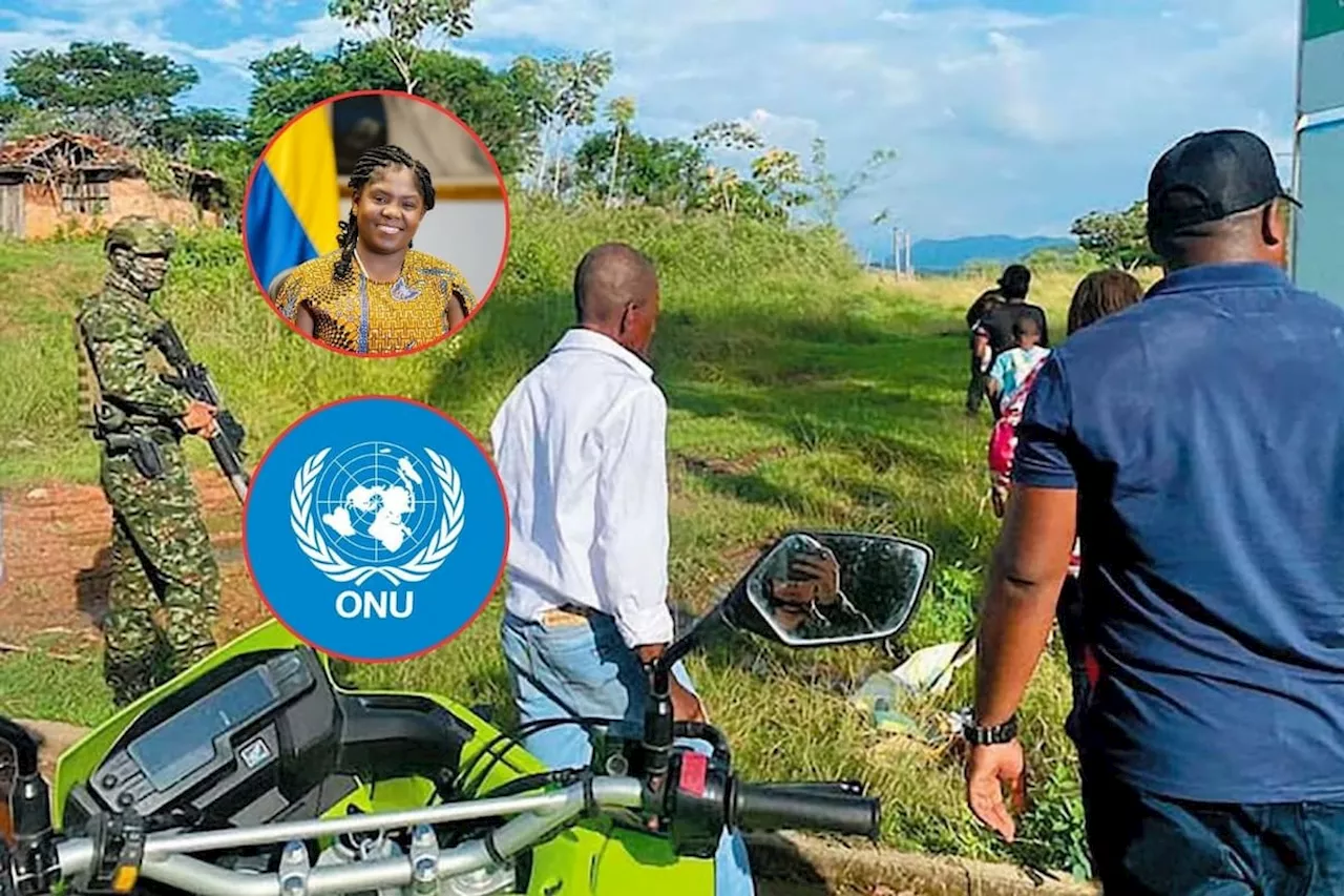 ONU condena atentado contra padre de la vicepresidenta Francia Márquez Marcela Santos