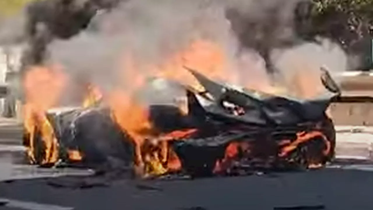 All-Carbon Koenigsegg Jesko Burnt To A Crisp In Greece