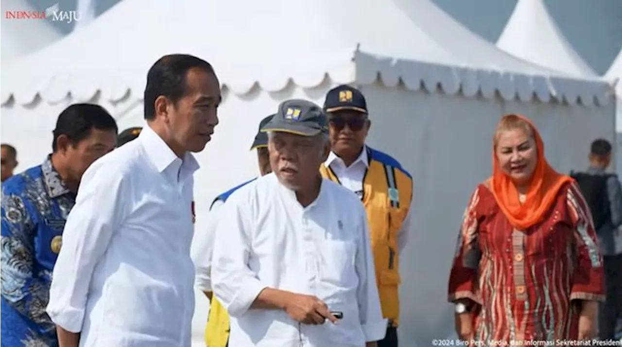 Jokowi Targetkan Tanggul Rob Tambaklorok Semarang Selesai Agustus