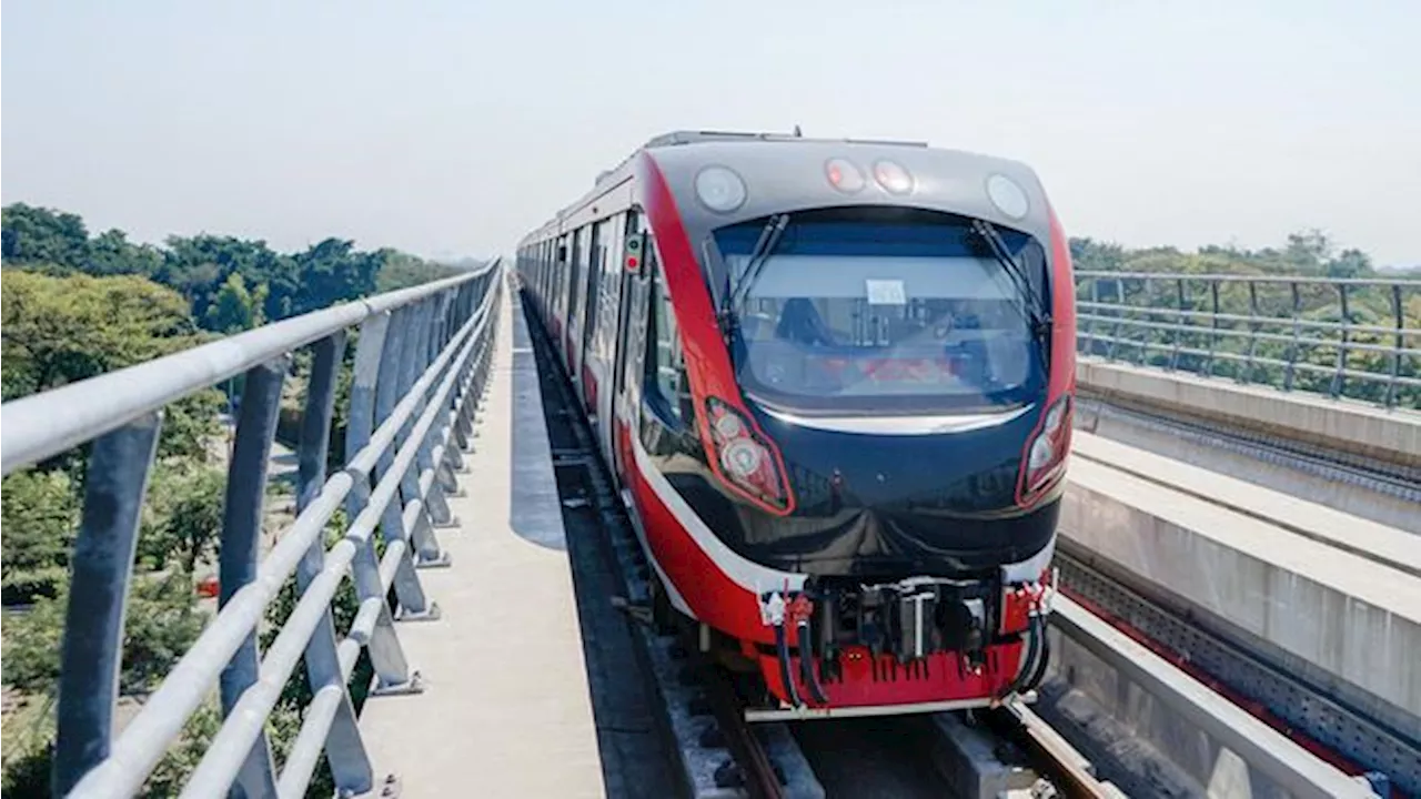 Penumpang LRT Jabodebek Capai 1,7 Juta di Mei, Tertinggi Sejak Operasi