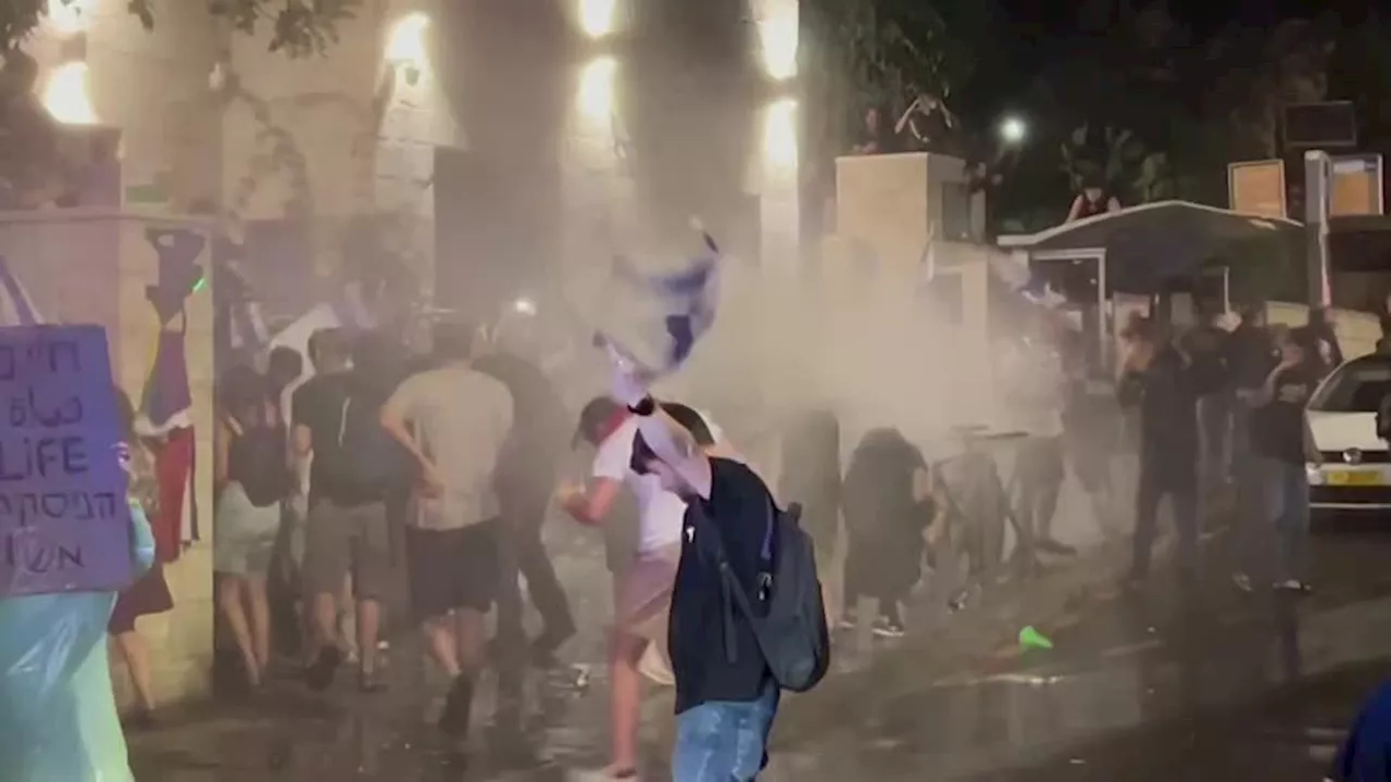 Protesto em Jerusalém contra governo de Israel termina com ferido e presos