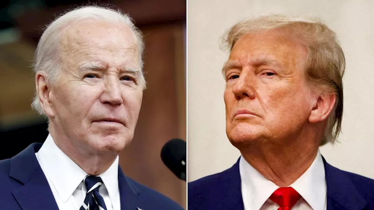  Biden y Trump libran un furioso duelo antes del debate presidencial