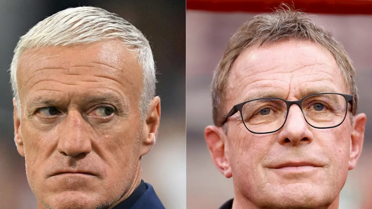 Rangnick (Austria) e Deschamps (Francia) sfida all'Europeo: chi sono i due ct contro