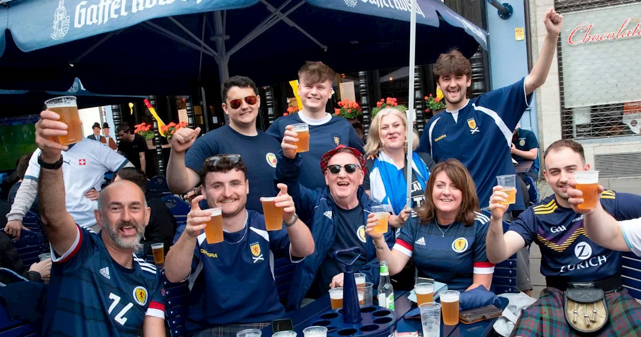 Scotland fans pack out Cologne bars as Tartan Army arrive in their thousands