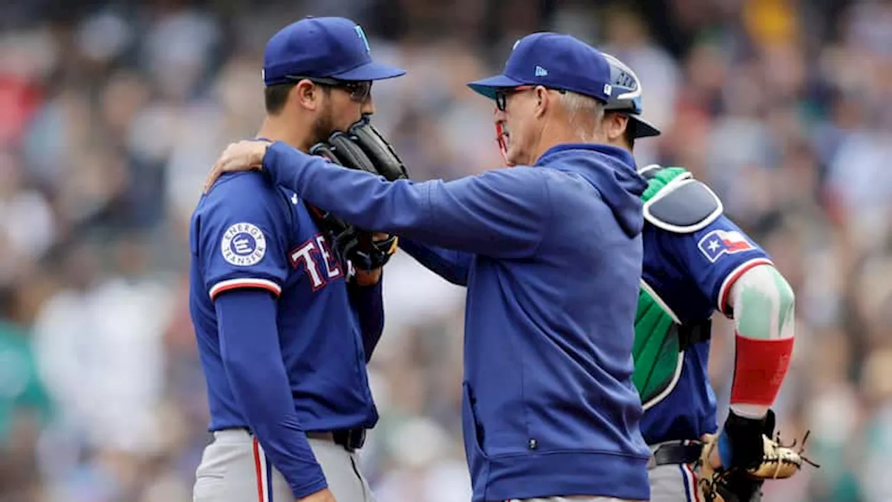 Rangers in AL West hole as Mariners sweep, offense woes persist