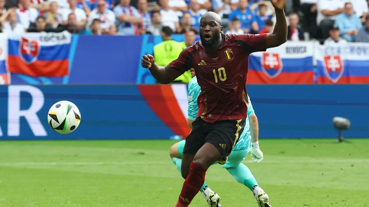 Überraschende EM-Niederlage für Belgien: Absurder konnte dieser Abend für Romelu Lukaku nicht sein