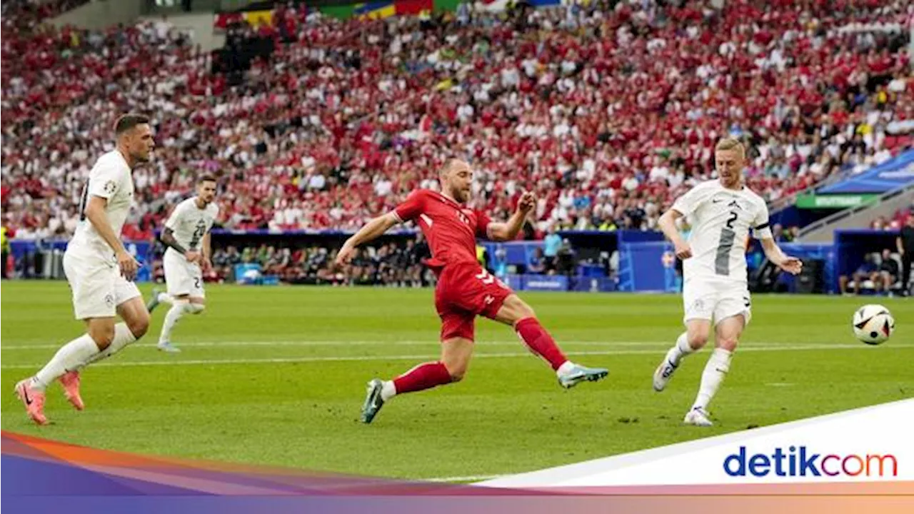 Denmark Ungguli Slovenia 1-0 di Babak Pertama