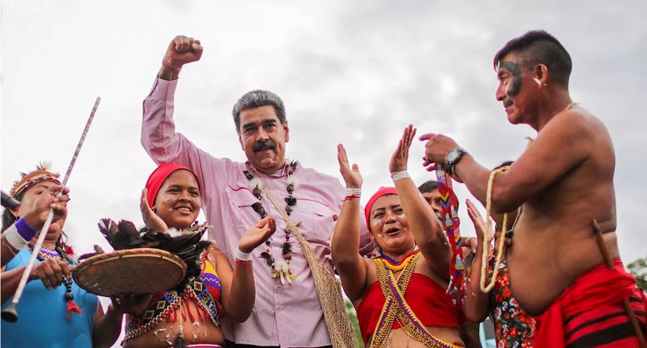 El presidente Nicolás Maduro recurre al misticismo, ante el temor a perder las elecciones en Venezuela