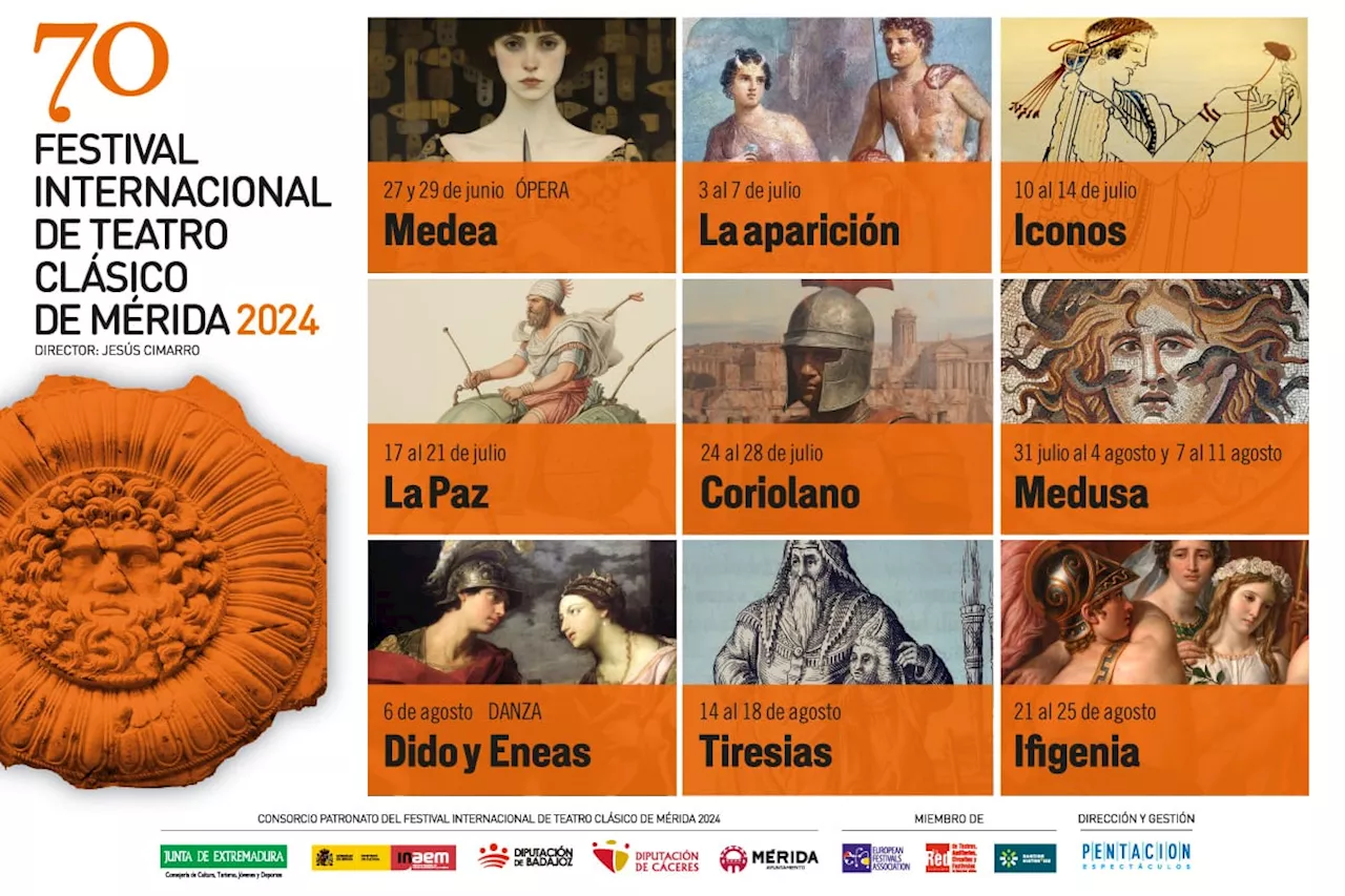 Celebra la 70º edición del Festival Internacional de Teatro Clásico de Mérida