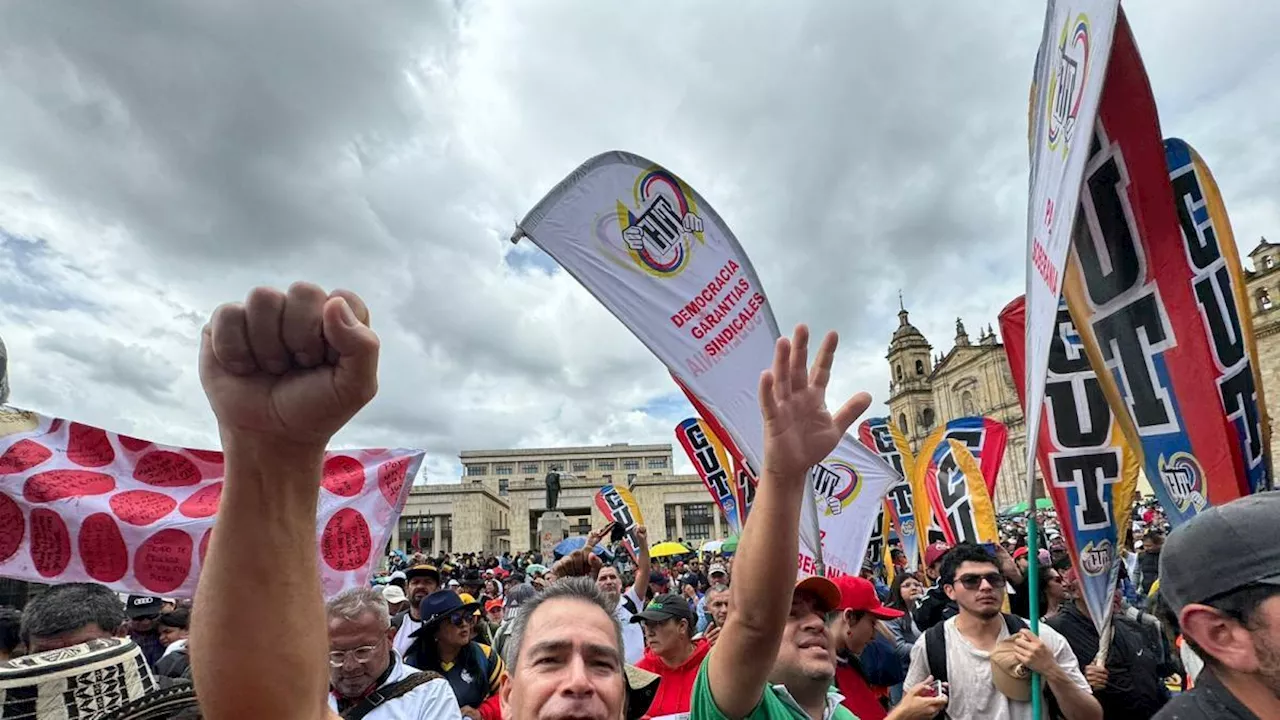 Manifestaciones de maestros de Fecode en Bogotá: Distrito pide información sobre responsables de ataque a gestora