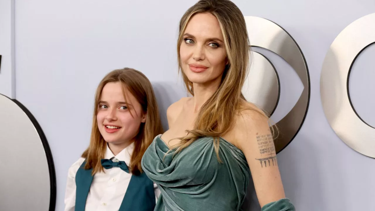 Angelina Jolie Shows Off a Bold New Tattoo at the 2024 Tony Awards: See the Ink