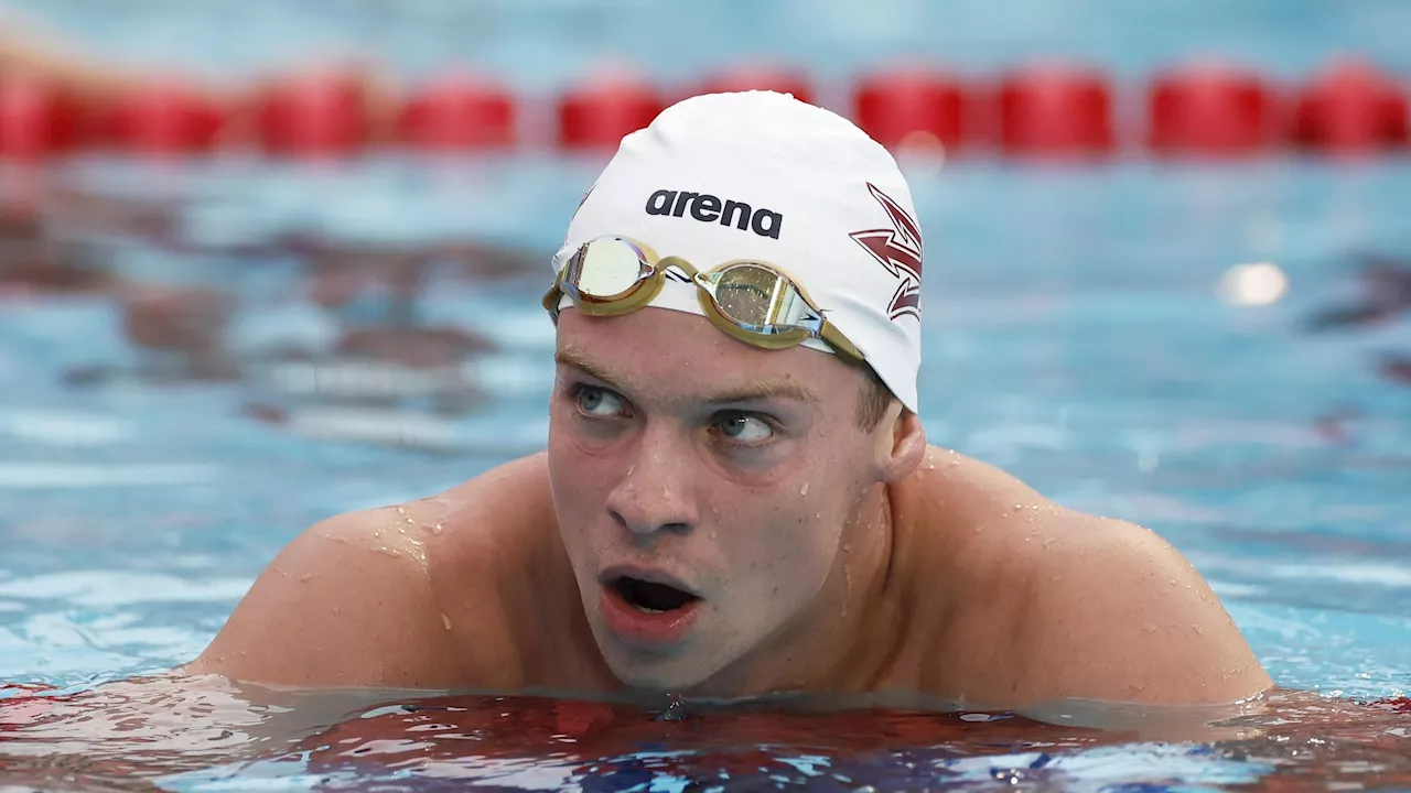 Natation: Léon Marchand lance ses championnats de France avec Paris dans le viseur