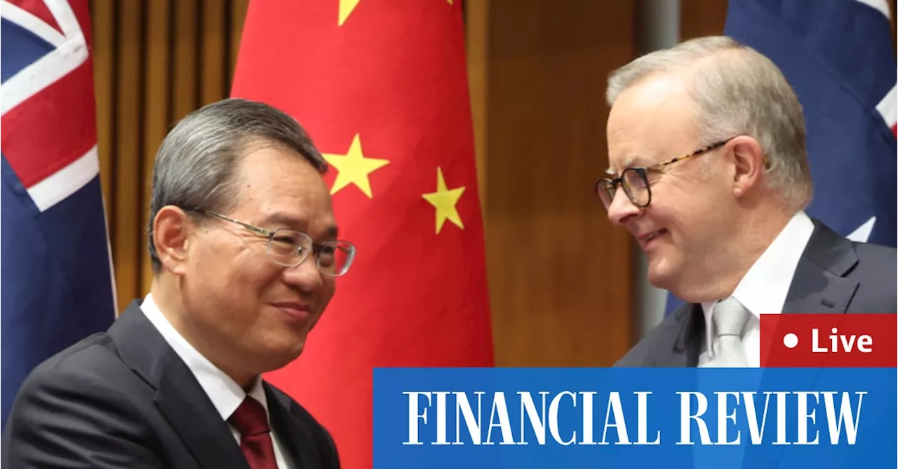 Prime Minister Anthony Albanese raises need for improved ‘military communication’ with Chinese Premier Li Qiang