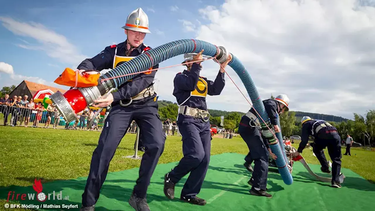 Nö: Mödlinger Bezirksfeuerwehrleistungsbewerb 2024 in Laab im Walde